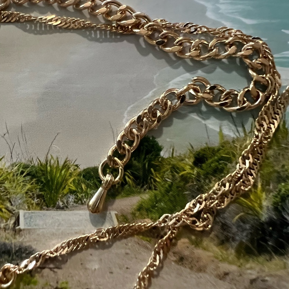 GOLD NECKLACE/BELT - Picture 5 of 7